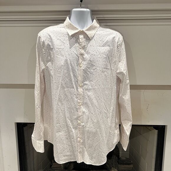 PERRY ELLIS Stretch Polo Tex Floral print Men's Button Front Shirt Size XL - Picture 2 of 11